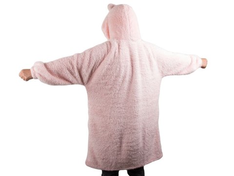 Ciepła bluza koc oversize xl gruba 2w1 futrzak z kapturem kocobluza gruba Ciepła bluza koc oversize xl gruba 2w1 futrzak z kapturem kocobluza gruba