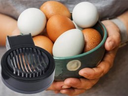 Krajalnica do jajek gotowanych do krojenia jajka w plasterki krajacz nóż