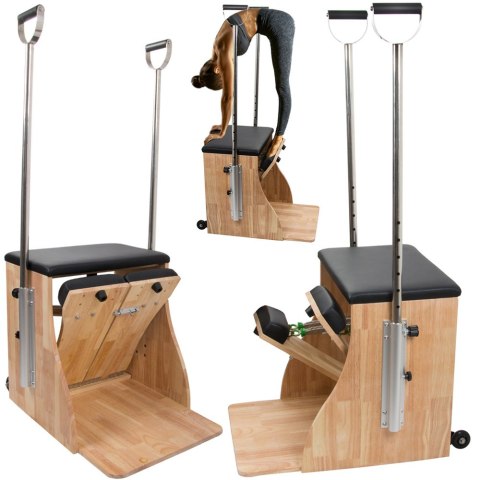 Krzesło do ćwiczeń pilates pilatesu joga urządzenie do ćwiczenia fitness Krzesło do ćwiczeń pilates pilatesu joga urządzenie do ćwiczenia fitness