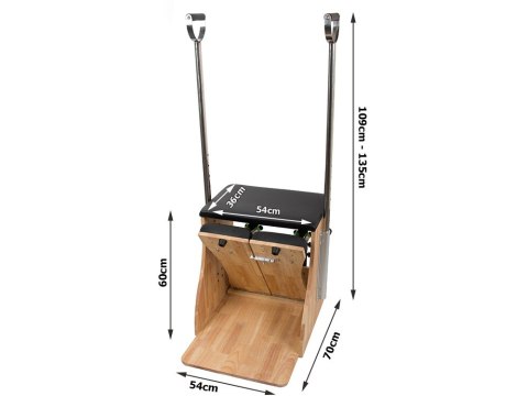 Krzesło do ćwiczeń pilates pilatesu joga urządzenie do ćwiczenia fitness Krzesło do ćwiczeń pilates pilatesu joga urządzenie do ćwiczenia fitness