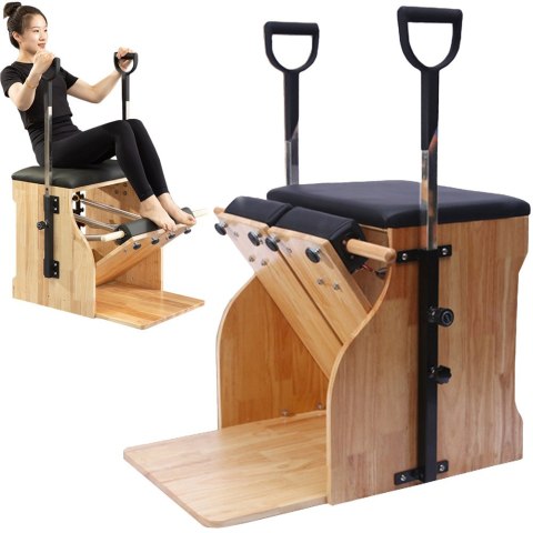 Krzesło do ćwiczeń pilates pilatesu joga urządzenie do ćwiczenia fitness Krzesło do ćwiczeń pilates pilatesu joga urządzenie do ćwiczenia fitness