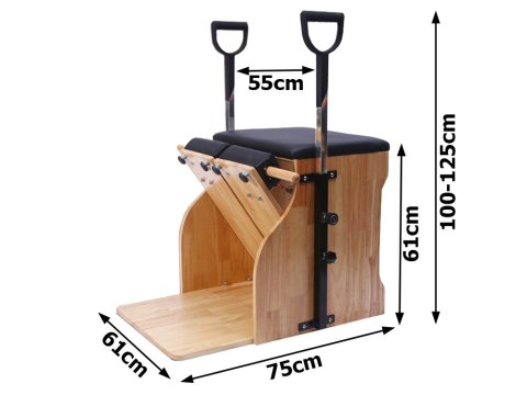 Krzesło do ćwiczeń pilates pilatesu joga urządzenie do ćwiczenia fitness Krzesło do ćwiczeń pilates pilatesu joga urządzenie do ćwiczenia fitness