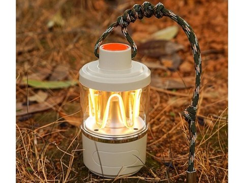 Lampa turystyczna latarka kempingowa akumulatorowa led powerbank usb biwak Lampa turystyczna latarka kempingowa akumulatorowa led powerbank usb biwak