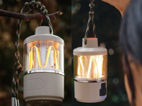 Lampa turystyczna latarka kempingowa akumulatorowa led powerbank usb biwak Lampa turystyczna latarka kempingowa akumulatorowa led powerbank usb biwak