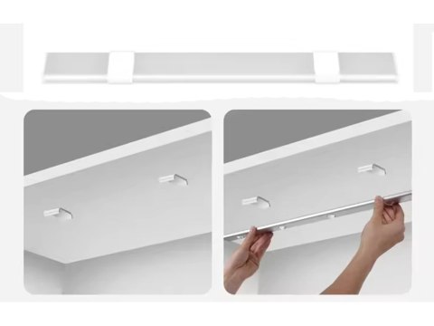 Lampka samoprzylepna listwa podszafkowa usb 30cm klips do szafy czujnik Lampka samoprzylepna listwa podszafkowa usb 30cm klips do szafy czujnik