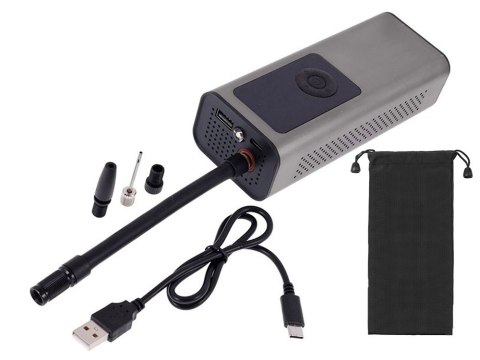 Pompka akumulatorowa do roweru samochodu kompresor elektryczny 10 bar lcd Pompka akumulatorowa do roweru samochodu kompresor elektryczny 10 bar lcd