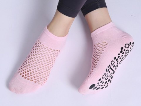Skarpetki stopki antypoślizgowe bawełniane oddychające do jogi yoga 36-40 Skarpetki stopki antypoślizgowe bawełniane oddychające do jogi yoga 36-40