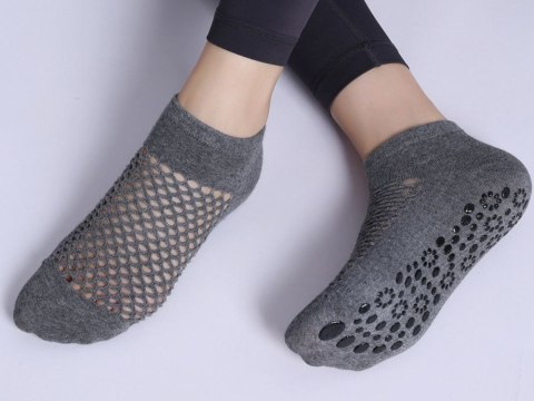 Skarpetki stopki antypoślizgowe bawełniane oddychające do jogi yoga 36-40 Skarpetki stopki antypoślizgowe bawełniane oddychające do jogi yoga 36-40