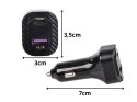 Szybka ładowarka samochodowa usb-c 30w i usb-a 15w do gniazda zapalniczki