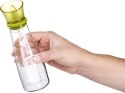 Butelka do oleju oliwy octu dozownik szklany z przyprawnikiem na zioła 0,5l