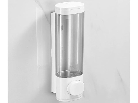 Dozownik mydła żelu płynu szamponu na mydło ścienny podajnik 300ml wiszący Dozownik mydła żelu płynu szamponu na mydło ścienny podajnik 300ml wiszący