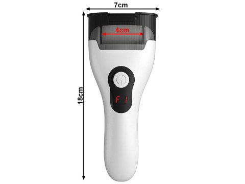 Elektryczny pilnik do stóp pięt tarka pumeks frezarka zestaw 3 rolki lcd Elektryczny pilnik do stóp pięt tarka pumeks frezarka zestaw 3 rolki lcd