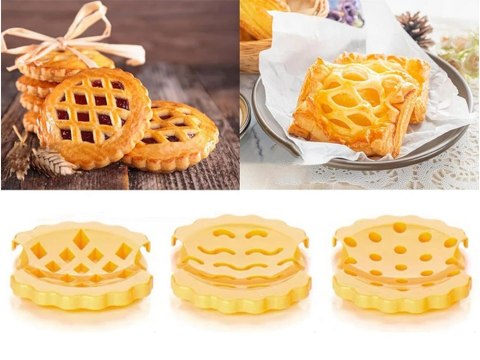 Foremka do ciastek forma wykrawacz wymienne wkłady do ciasta z nadzieniem Foremka do ciastek forma wykrawacz wymienne wkłady do ciasta z nadzieniem