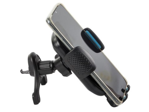 Mocny uchwyt samochodowy holder na telefon kratka nawiewu 360° regulowany Mocny uchwyt samochodowy holder na telefon kratka nawiewu 360° regulowany