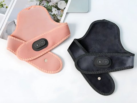 Opaska masażer na ból karku szyji rozgrzewająca masująca na usb lekka Opaska masażer na ból karku szyji rozgrzewająca masująca na usb lekka