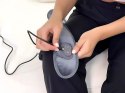 Opaska masażer na ból karku szyji rozgrzewająca masująca na usb lekka