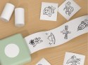 Papier termiczny do mini drukarki samoprzylepny 55 mm 5 rolek szybki druk