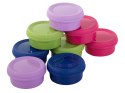 Pojemniki do sosów dipów na dipy sosy 80ml 8szt przykrywka zestaw dressing