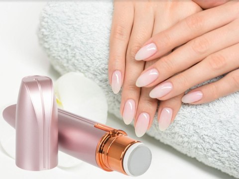 Polerka do paznokci manicure pedicure akumulatorowa do wygładzania płytki Polerka do paznokci manicure pedicure akumulatorowa do wygładzania płytki