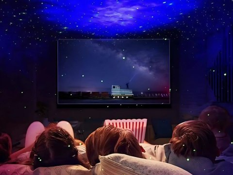 Projektor niedźwiadek lampka nocna rzutnik laserowy led pilot uniwersalny Projektor niedźwiadek lampka nocna rzutnik laserowy led pilot uniwersalny