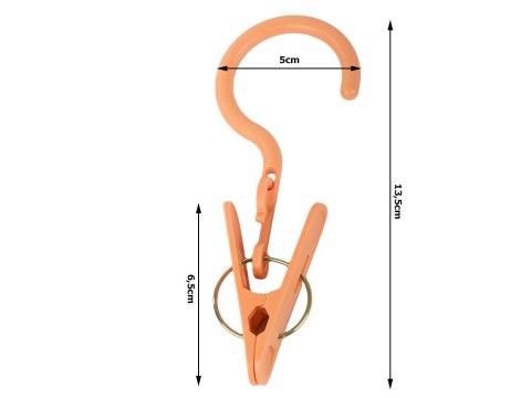 Spinacz z haczykiem zestaw 3 sztuki do prania suszenia bielizny klamerka Spinacz z haczykiem zestaw 3 sztuki do prania suszenia bielizny klamerka
