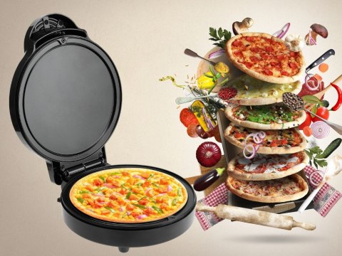 Elektryczny piec do pizzy 1000w nieprzywierająca powłoka szybkie pieczenie Elektryczny piec do pizzy 1000w nieprzywierająca powłoka szybkie pieczenie