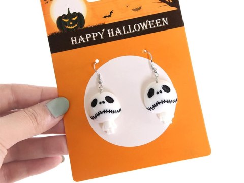 Kolczyki na halloween halloweenowe na imprezę bal duch dynia cukierek oko Kolczyki na halloween halloweenowe na imprezę bal duch dynia cukierek oko