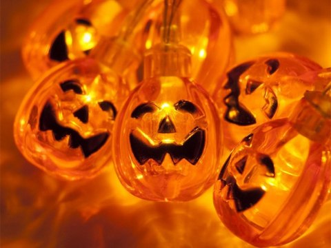 Lampki 10 led wiszące dynie halloween 200cm świecąca dekoracja ozdoba dynia Lampki 10 led wiszące dynie halloween 200cm świecąca dekoracja ozdoba dynia