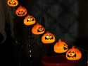 Lampki 10 led wiszące dynie halloween 200cm świecąca dekoracja ozdoba dynia