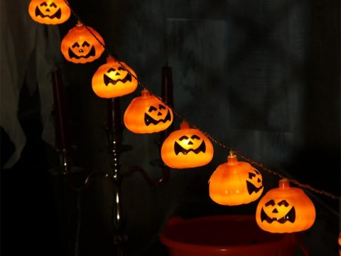 Lampki 10 led wiszące dynie halloween 200cm świecąca dekoracja ozdoba dynia Lampki 10 led wiszące dynie halloween 200cm świecąca dekoracja ozdoba dynia