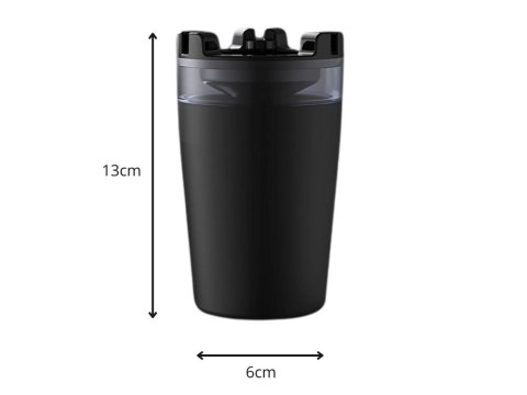 Popielniczka kubek samochodowa domowa z ugaszaczem papierosa kosz cupholder Popielniczka kubek samochodowa domowa z ugaszaczem papierosa kosz cupholder