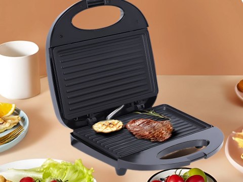 Toster opiekacz typ grill do kanapek panini tortilla nieprzywierająca 750w Toster opiekacz typ grill do kanapek panini tortilla nieprzywierająca 750w