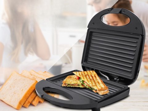 Toster opiekacz typ grill do kanapek panini tortilla nieprzywierająca 750w Toster opiekacz typ grill do kanapek panini tortilla nieprzywierająca 750w