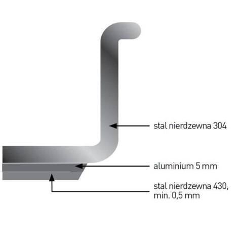 GARNEK ŚREDNI PROFI LINE Z POKRYWKĄ 10 L, ŚR. 280 X 170 H - HENDI 831502 GARNEK ŚREDNI PROFI LINE Z POKRYWKĄ 10 L, ŚR. 280 X 170 H - HENDI 831502