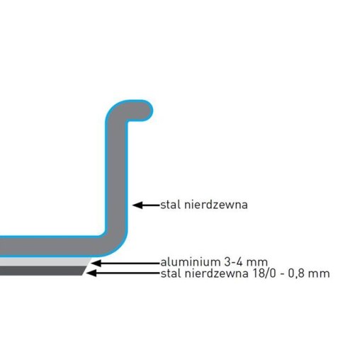 GARNEK ŚREDNI Z POKRYWKĄ BUDGET LINE 24 L 360X240 - HENDI 832844 GARNEK ŚREDNI Z POKRYWKĄ BUDGET LINE 24 L 360X240 - HENDI 832844