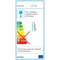 LAMPKA BIURKOWA LED BEZCIENIOWA ZE SZKŁEM POWIĘKSZAJĄCYM 5X/10X - NIEBIESKA