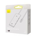 LITE SERIES PRZEJŚCIÓWKA HUB USB-C 4X USB 3.0 2M CZARNY