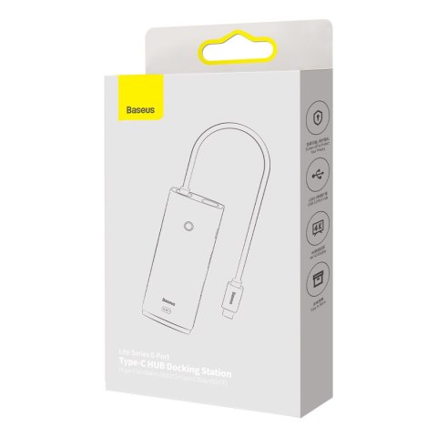 LITE SERIES WIELOFUNKCYJNY HUB USB-C 2 X USB 3.0 USB-C HDMI 1.4 SD-TF CZARNY LITE SERIES WIELOFUNKCYJNY HUB USB-C 2 X USB 3.0 USB-C HDMI 1.4 SD-TF CZARNY