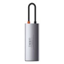 MULTIFUNKCJONALNY HUB USB 5W1 USB-C PD 100W HDMI SZARY