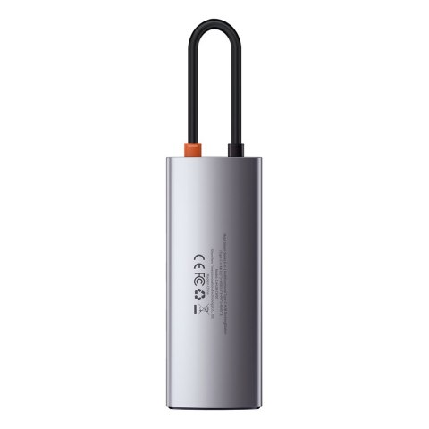MULTIFUNKCJONALNY HUB USB 5W1 USB-C PD 100W HDMI SZARY MULTIFUNKCJONALNY HUB USB 5W1 USB-C PD 100W HDMI SZARY