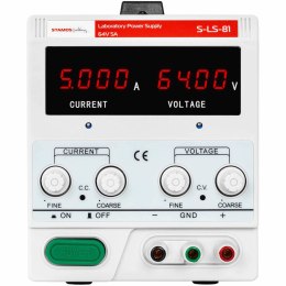 ZASILACZ LABORATORYJNY SERWISOWY 0-64 V 0-5 A 320 W