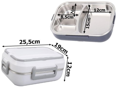 Elektryczny lunchbox pojemnik podgrzewany do auta ciężarówki pracy obiadowy Elektryczny lunchbox pojemnik podgrzewany do auta ciężarówki pracy obiadowy