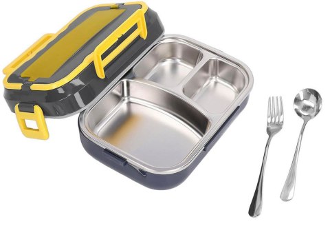 Elektryczny lunchbox pojemnik podgrzewany do auta ciężarówki pracy obiadowy Elektryczny lunchbox pojemnik podgrzewany do auta ciężarówki pracy obiadowy