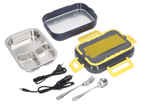 Elektryczny lunchbox pojemnik podgrzewany do auta ciężarówki pracy obiadowy Elektryczny lunchbox pojemnik podgrzewany do auta ciężarówki pracy obiadowy