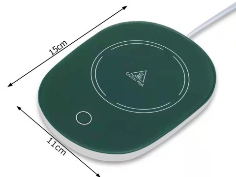 Elektryczny podgrzewacz pod kubek do kawy herbaty 16w led wodoodporny panel Elektryczny podgrzewacz pod kubek do kawy herbaty 16w led wodoodporny panel