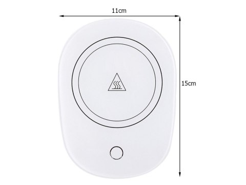Elektryczny podgrzewacz pod kubek do kawy herbaty 16w led wodoodporny panel Elektryczny podgrzewacz pod kubek do kawy herbaty 16w led wodoodporny panel