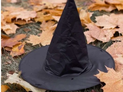 Kapelusz czarownicy halloween wiedźmy strój czarownicy czarny Kapelusz czarownicy halloween wiedźmy strój czarownicy czarny