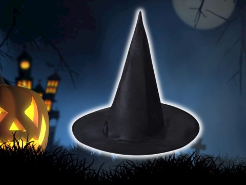 Kapelusz czarownicy halloween wiedźmy strój czarownicy czarny Kapelusz czarownicy halloween wiedźmy strój czarownicy czarny