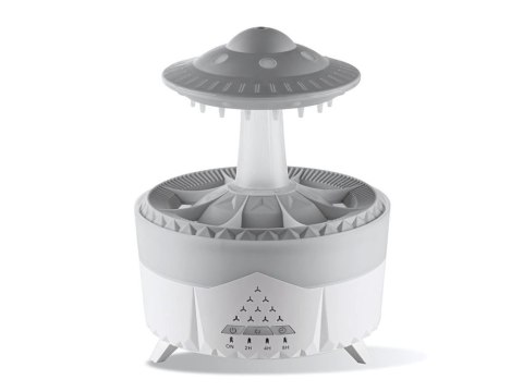 Nawilżacz powietrza dyfuzor zapachowy lampa led w kształcie ufo z pilotem Nawilżacz powietrza dyfuzor zapachowy lampa led w kształcie ufo z pilotem