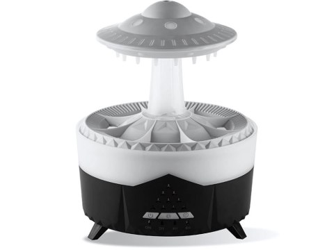 Nawilżacz powietrza dyfuzor zapachowy lampa led w kształcie ufo z pilotem Nawilżacz powietrza dyfuzor zapachowy lampa led w kształcie ufo z pilotem